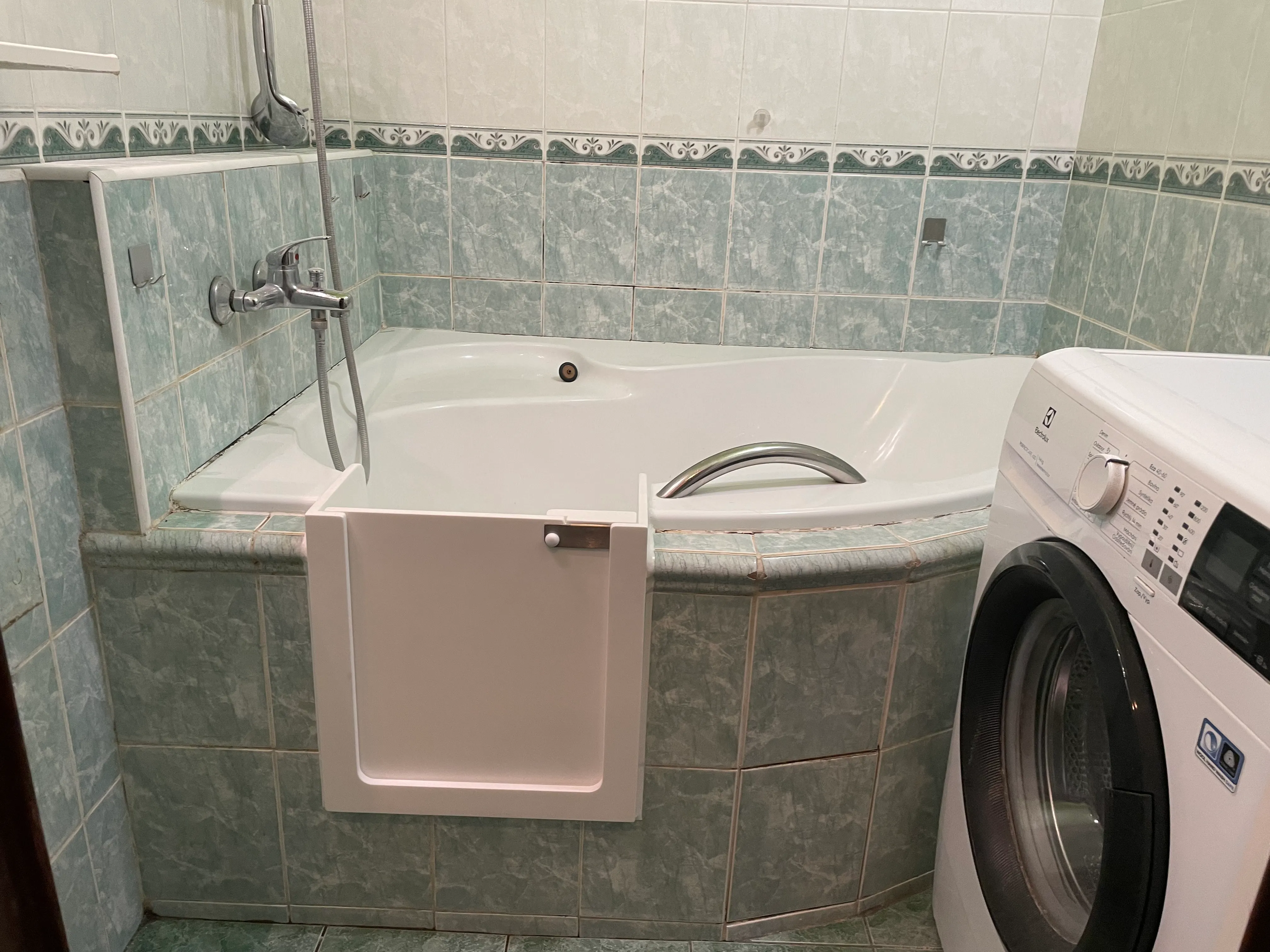 Rohové vany - instalace 2