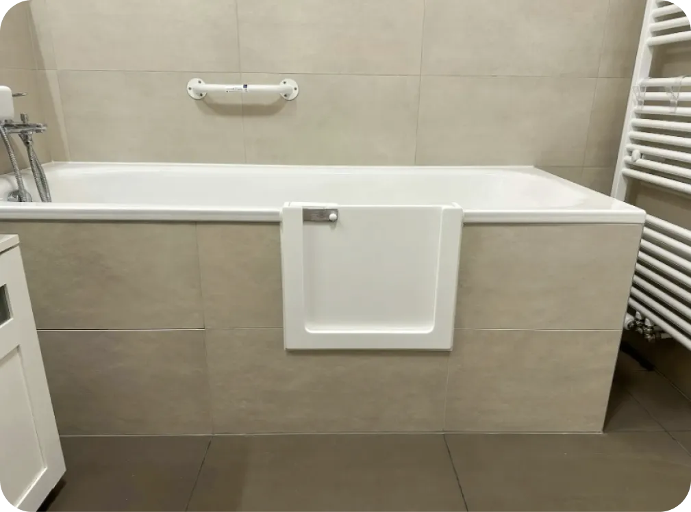 Plechové vany - instalace 1