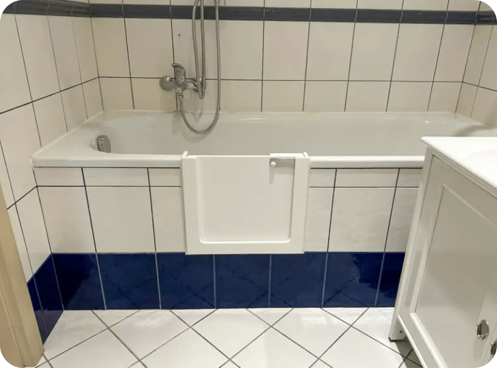 Plechové vany - instalace 4