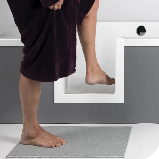 Vstup bez přelézání okraje