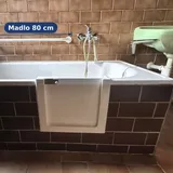 Madlo do koupelny nainstalované — ukázka 5